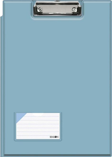 SEASON Paper&Gift 四季紙品禮品 筆插丹麥夾, 灰藍色, 1個