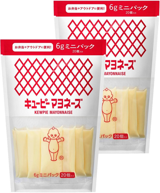 kewpie 美乃滋迷你包, 6g, 40個