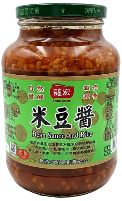 龍宏 米豆醬, 900g, 1罐