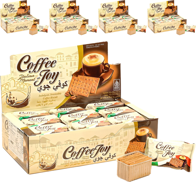 Coffee Joy 餅乾, 702g, 5個