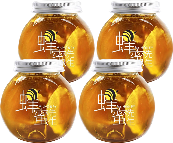 Mr.HONEY 蜂蜜先生 蜂蜜漬竹薑, 240g, 4罐
