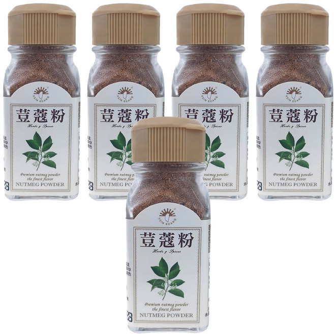新光洋菜 豆蔻粉, 25g, 5罐