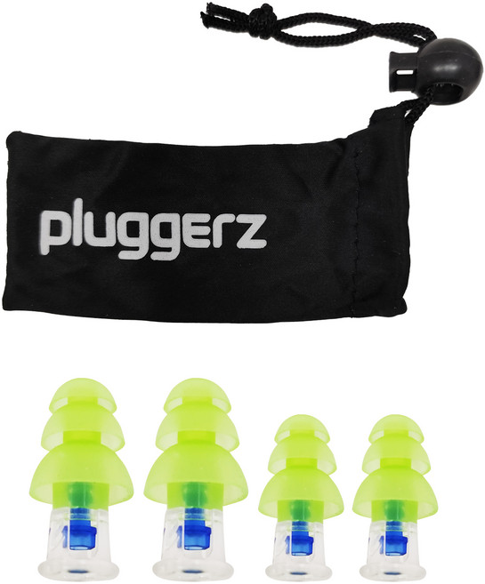 PLUGGERZ 工作耳塞 聲音濾波器 大 + 小 + 收納盒, 2副, 1盒