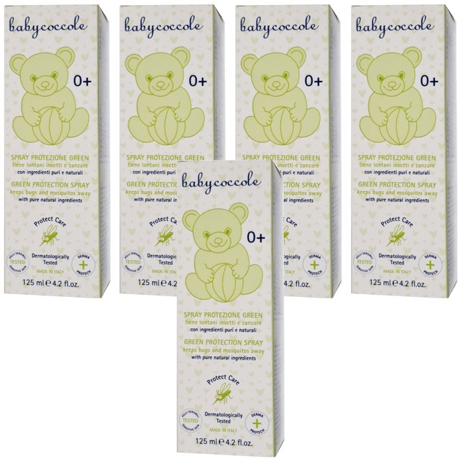 babycoccole 寶貝可可麗 草本驅蚊噴液, 125ml, 5個