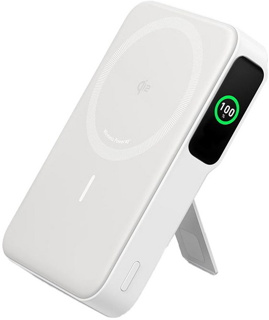 ANKER 10000mAh Qi2 15W磁吸行動電源, A1654H21, 白色