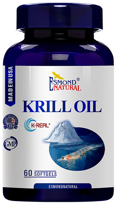 ESMOND NATURAL 愛司盟 南極磷蝦油軟膠囊, 60顆, 1罐