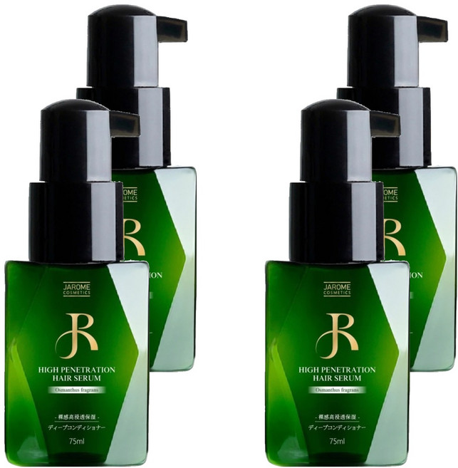 JAROME 潔洛美 裸感高滲透金鑽免沖洗護髮精華, 75ml, 4個