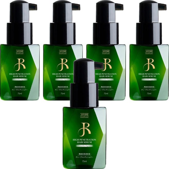 JAROME 潔洛美 裸感高滲透金鑽免沖洗護髮精華, 75ml, 5個