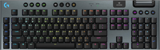 logitech G 羅技G G915 X 遊戲 Wireless RGB 機械式鍵盤 黑觸感軸 黑色