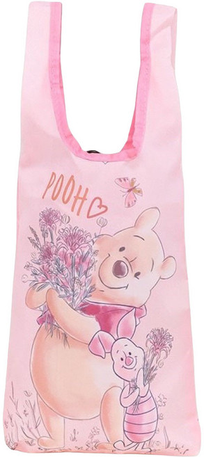 Winnie the Pooh 小熊維尼 吊飾可收納飲料袋 CA687B-2 32 x 16cm, 維尼粉, 1個
