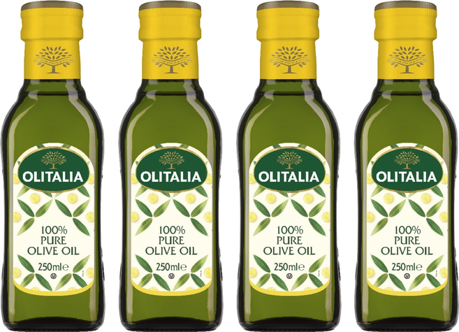 OLITALIA 奧利塔 純橄欖油, 250ml, 4瓶