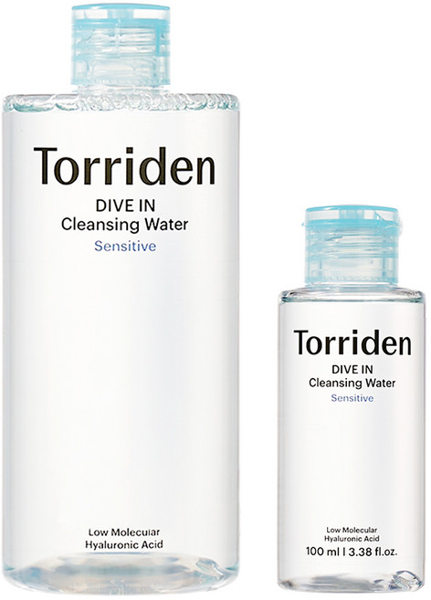 Torriden 桃瑞丹 Dive-in 低分子玻尿酸卸妝水 400ml + 100ml 套組, 1套