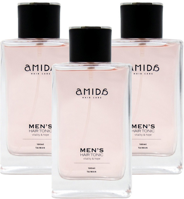aMIDa 阿蜜達 男用養髮液, 100ml, 3瓶