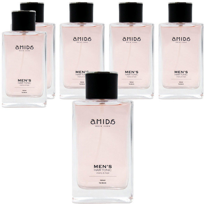 aMIDa 阿蜜達 男用養髮液, 100ml, 6瓶