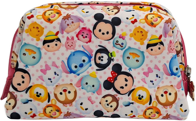TSUM TSUM 迪士尼花布大開口化妝包-大集合