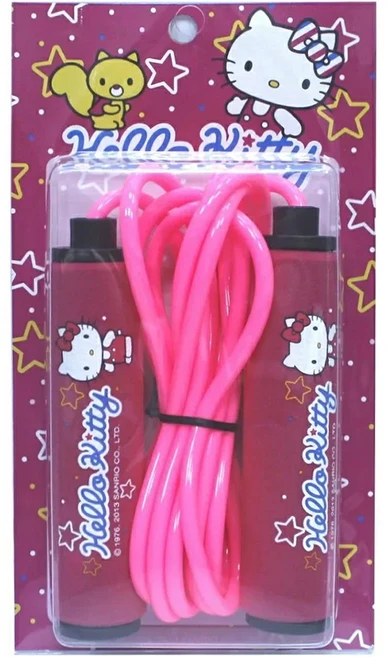 SUCCESS 成功 KITTY 粉彩瘦身跳繩, 粉色, 1個