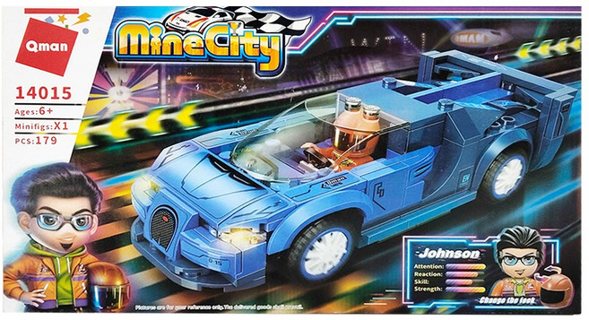 Qman 積木 可米 GT 16賽車, 1個