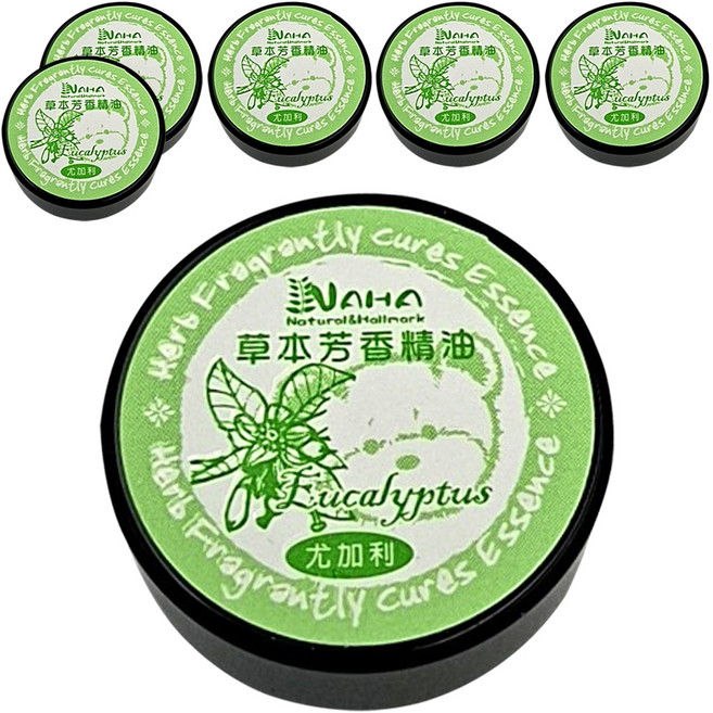It's Bear 就是熊 精油膏 尤加利, 10ml, 6入