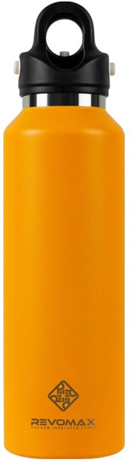 REVOMAX 銳弗 不鏽鋼秒開保溫瓶, 黃色, 592ml, 1個