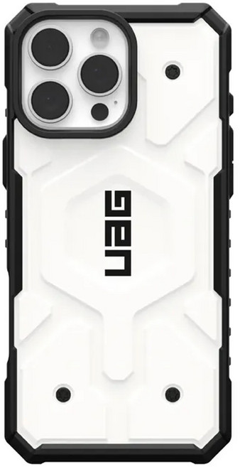 UAG 經典 智慧型手機 保護殼 手機保護殼 iPhone 16 Pro Max 磁吸 耐衝擊 雙吊繩孔位設計 白色 IPHXVI69-ALM 46g 1個 原廠保固1年 聚碳酸酯/熱塑性聚氨酯/PCR再生塑料/磁石