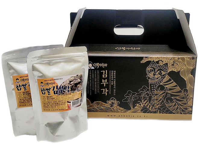 Anbokja 海苔糯米脆餅 1號, 1組, 200g