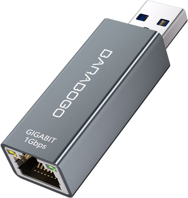 BARABOGO USB 3.0 1000Mbps 千兆有線網路卡 網路轉接頭, 1個, 單一商品