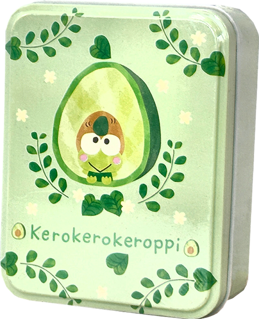 HUNDRED PICTURES 百耘圖 Kerokerokeroppi 酪梨鐵盒拼圖 36片 120x180mm, 1盒