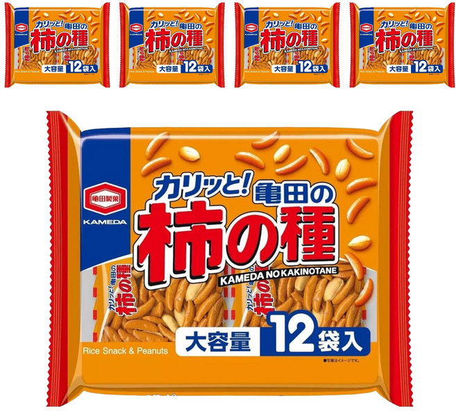 龜田製菓 柿種米果, 360g, 5袋