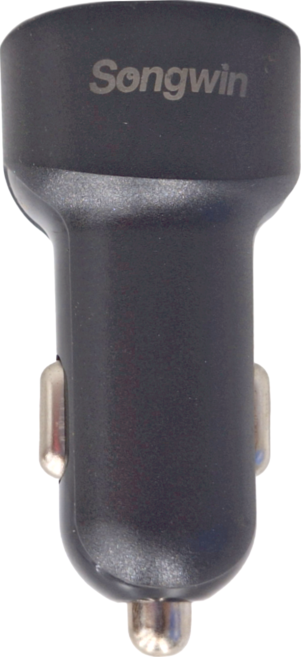 Songwin 尚之宇 45W超迷你車用快充 6.1 x 3.1 x 2.3cm 17g, AD-PD600, 黑色