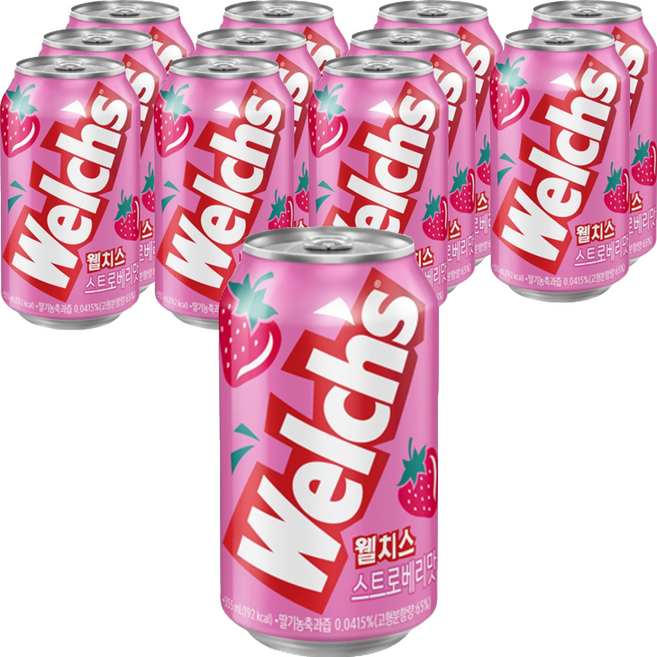 Welch's 威氏 草莓, 355ml, 12個
