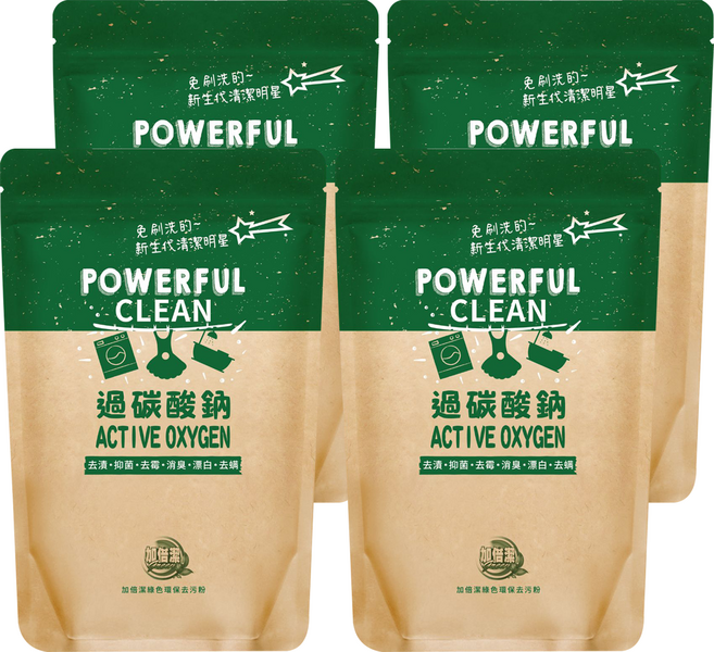 加倍潔 過碳酸鈉去污粉, 600g, 4包