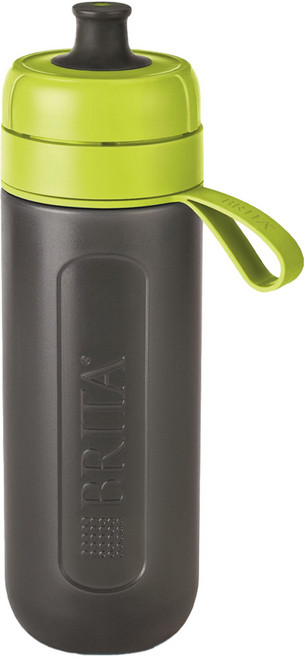 BRITA 台灣公司貨 Active 運動濾水瓶 + 瓶身內濾片, 綠色, 600ml, 1組