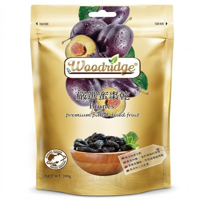 Woodridge 森之果物 嚴選蜜棗乾, 200g, 1包