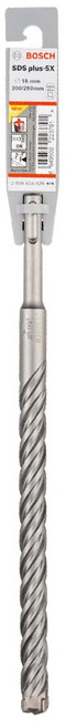 BOSCH 博世 台灣公司貨 SDS plus-5X 四溝四刃鎚鑽鑽頭 26 x 20 x 1.6cm, 1支