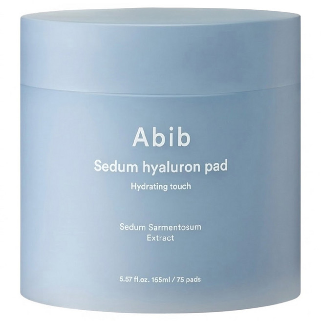 Abib 阿彼芙 台灣公司貨 玻尿酸精華保濕棉片 165ml, 75片, 1罐