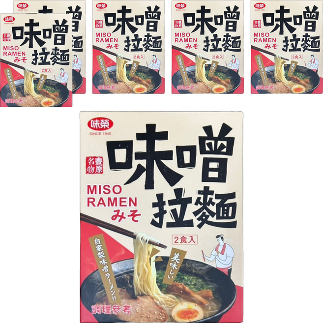 味榮 豐原名物 味噌拉麵 134.8g, 12包