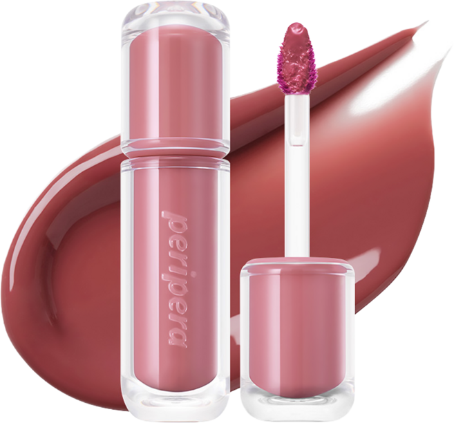 peripera 晶亮水光唇釉 2.0, 14 冷萃玫瑰, 1個