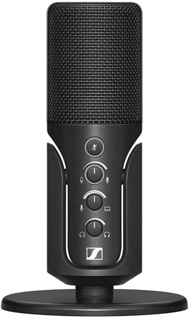 SENNHEISER 電容式麥克風立架組 Profile USB 5 x 5 x 15.2 cm, 黑色
