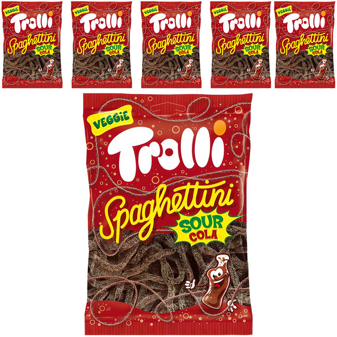 Trolli 可樂口味麵條造型軟糖, 100g, 6個