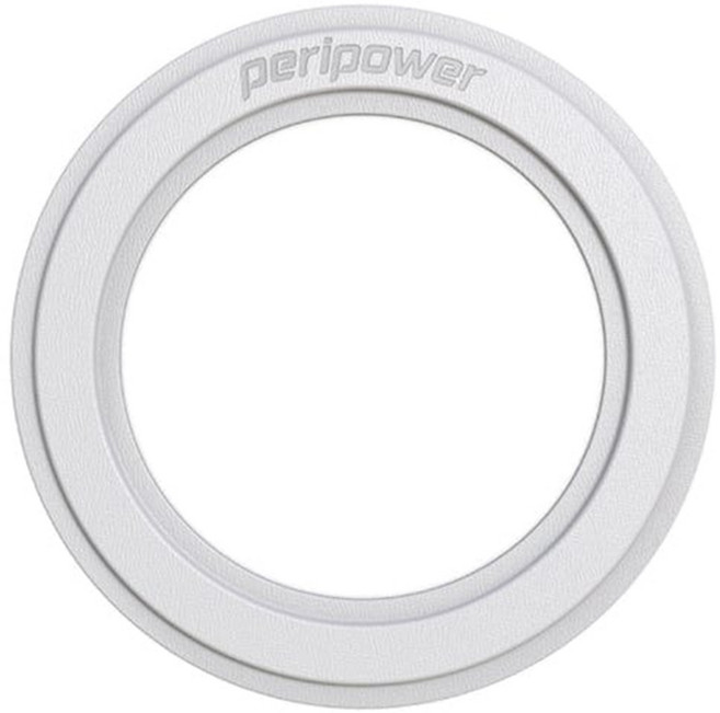 peripower 磁吸擴充貼 MO-28, 白色, 1個