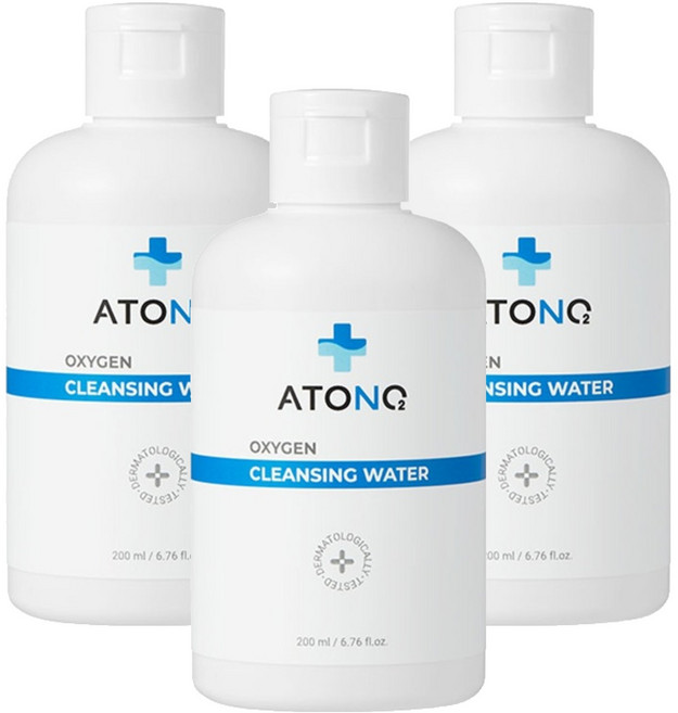 ATONO2 嬰兒卸妝水, 200ml, 3個