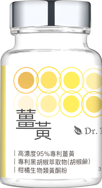 Dr. Nutri 芯漾生醫 薑黃複合膠囊, 30顆, 700mg, 1罐
