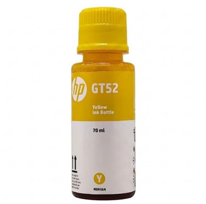 hp 惠普 正品墨水 GT52 M0H56AA, 黃色, 1瓶