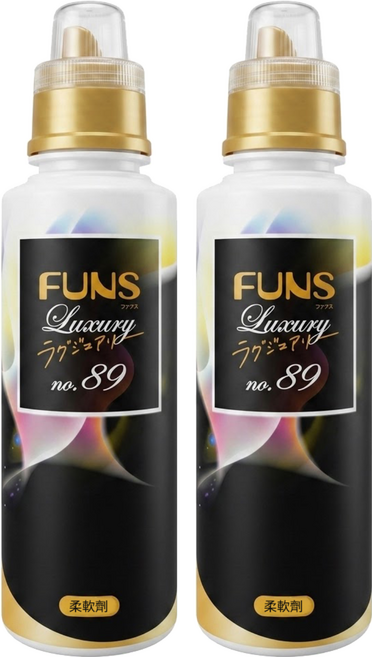 第一石鹼 FUNS Luxury奢華衣物柔軟精 玫瑰廣藿香, 600ml, 2瓶