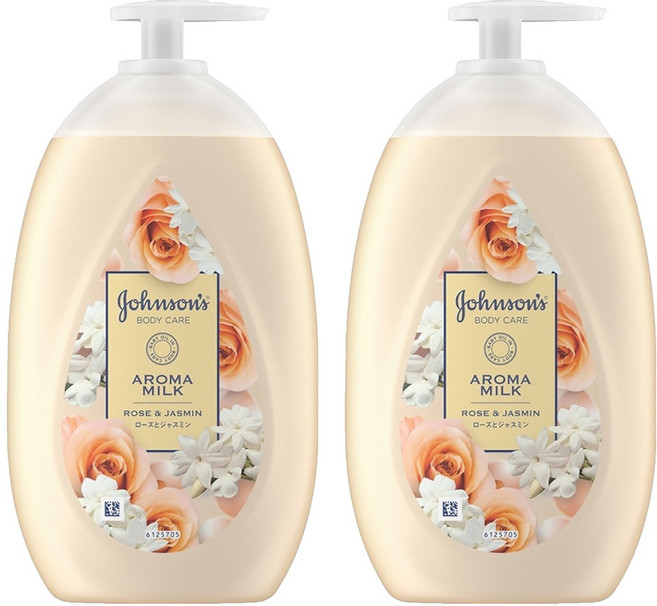 Johnson's 嬌生 美體滋養乳液 玫瑰茉莉, 500ml, 2瓶