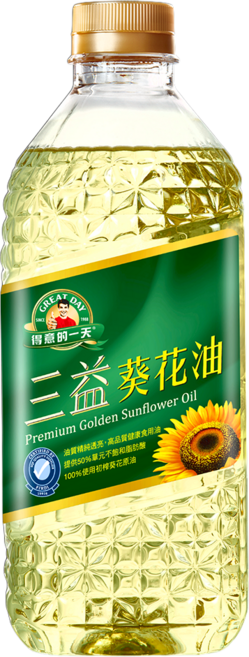 得意的一天 三益葵花油, 1.58L, 1瓶