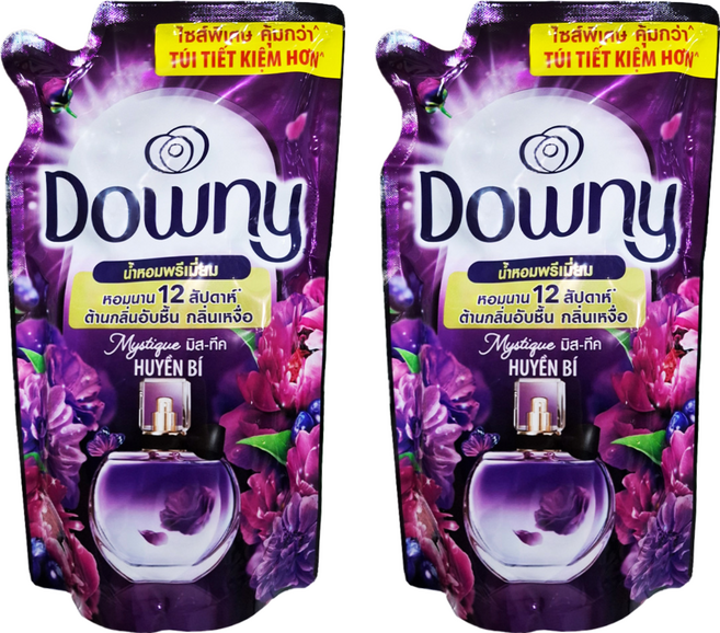 Downy 柔軟精 補充包 黑色, 750ml, 2包