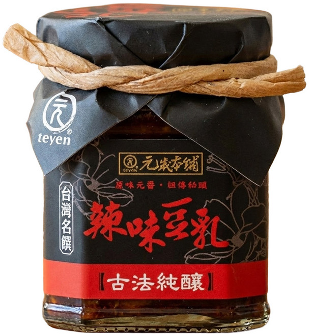 元歲本舖 辣味豆乳, 220g, 1罐