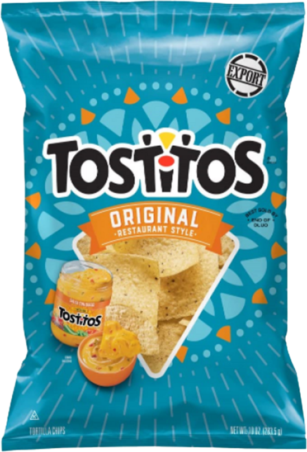 TOSTITOS 白玉米脆片, 283.5g, 1包