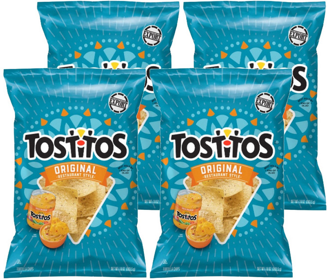 TOSTITOS 白玉米脆片, 283.5g, 4包